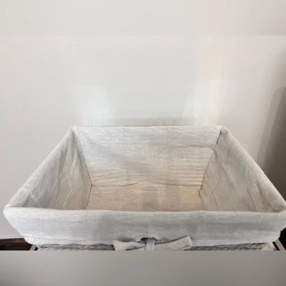 Basket set of 3 with liners for pantry, office, bathroom, organizing needs NWT - Picture 9 of 10